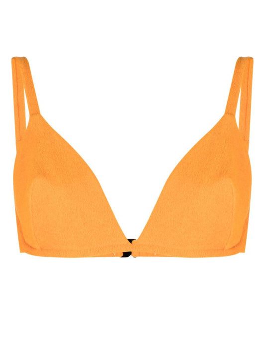 Orange the Triangle Bikini Top
