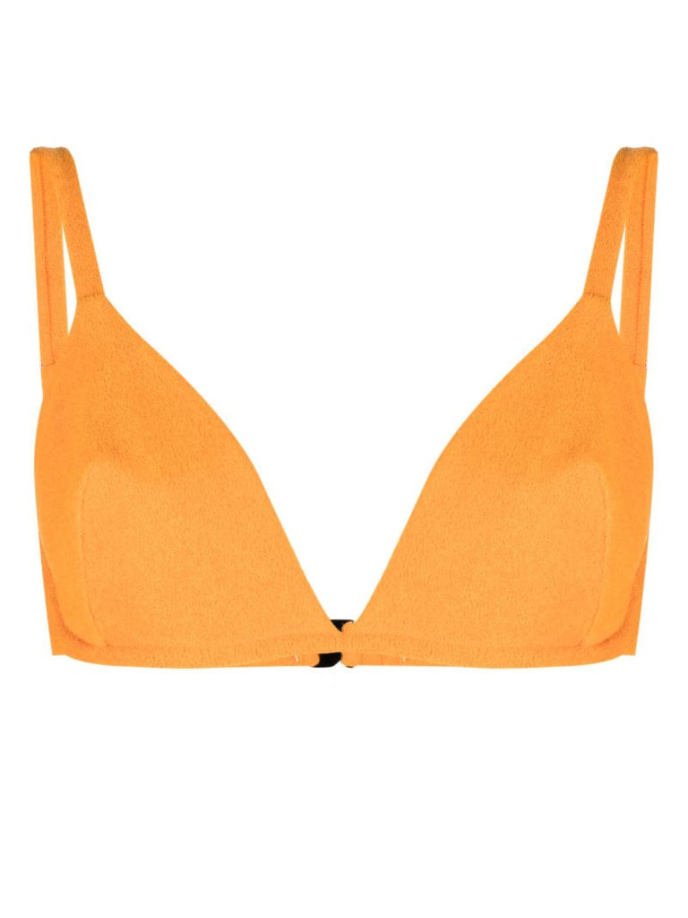Orange the Triangle Bikini Top