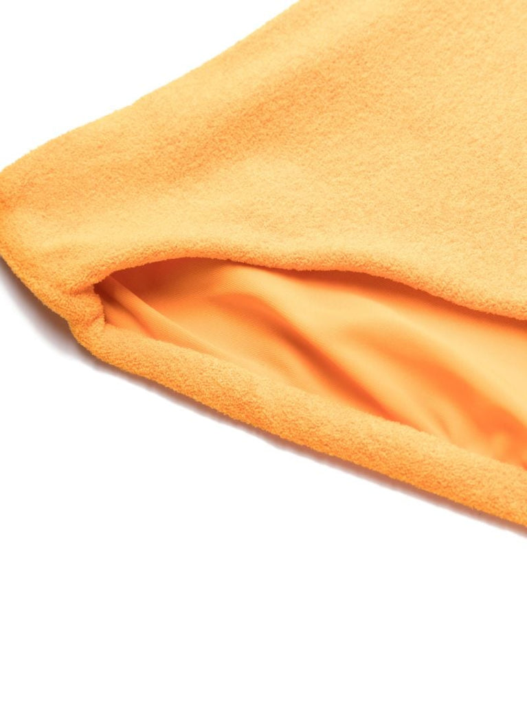 Orange the 90s Rise Bikini Briefs