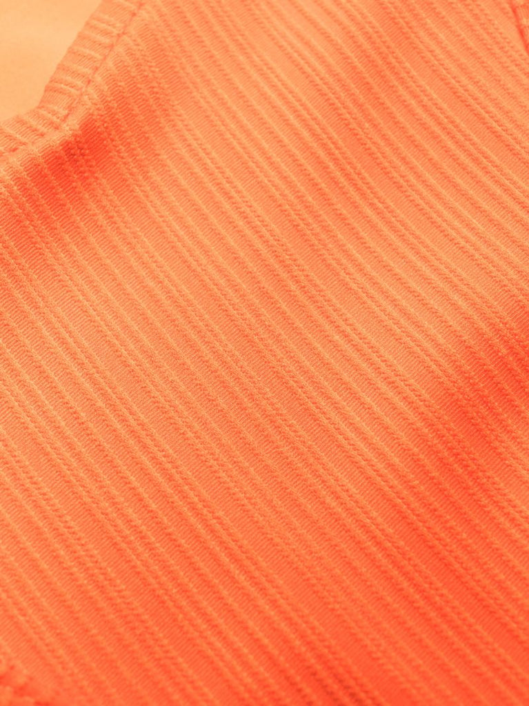 Orange Connor PlissÃ_x0083_Â© Side-tie Bikini Bottoms