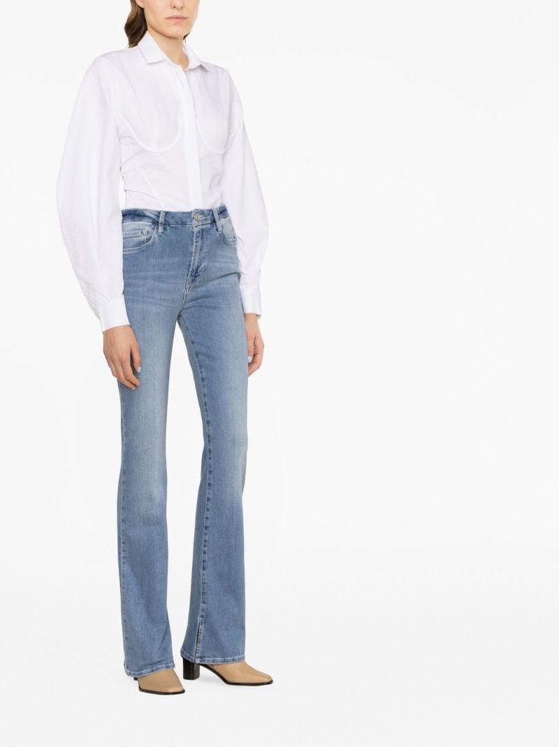 Blue Le Mini Bootcut Jeans