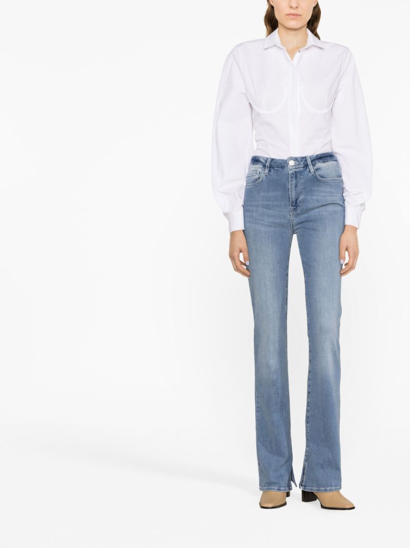 Blue Le Mini Bootcut Jeans