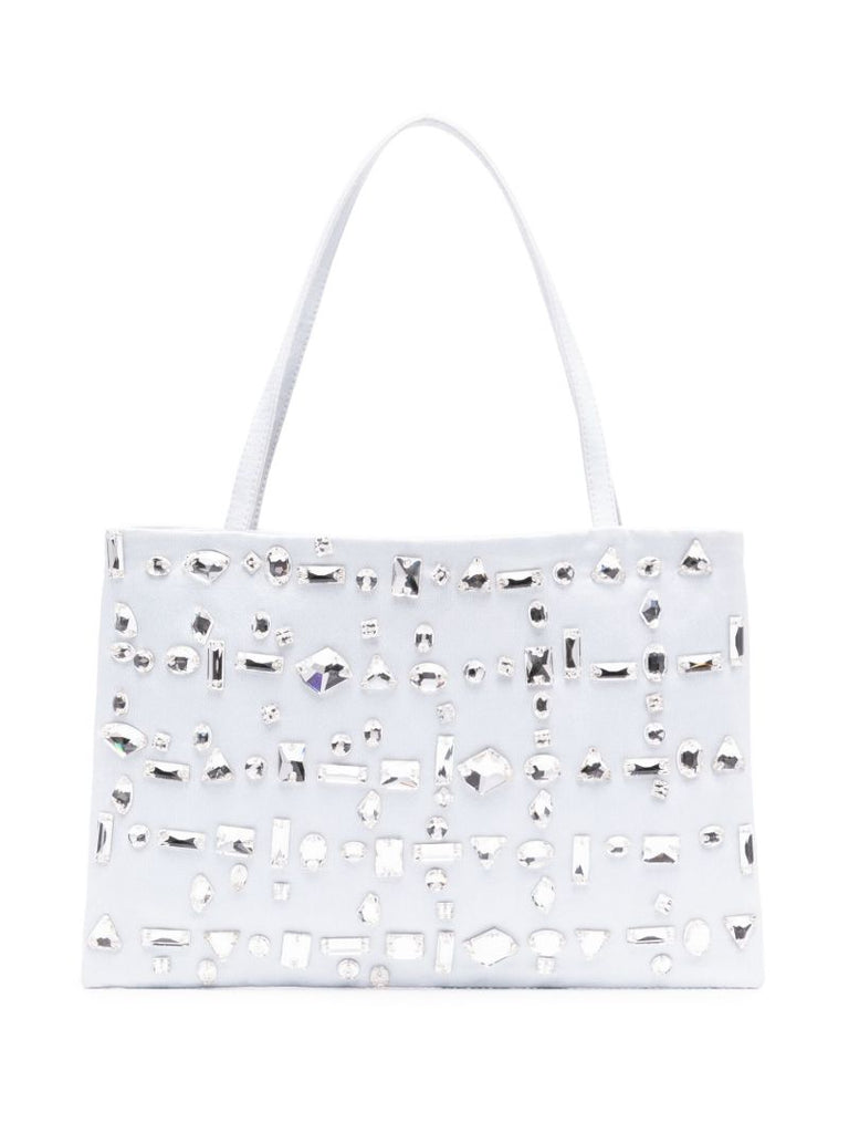 Blue Suki Crystal-embellished Shoulder Bag