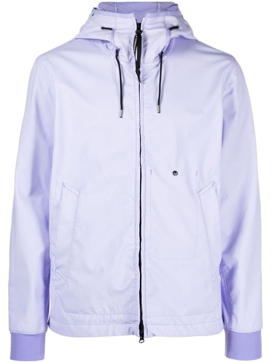 Purple Gd Shell Goggle Hooded Jacket