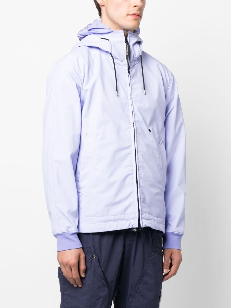 Purple Gd Shell Goggle Hooded Jacket