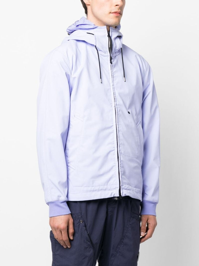 Purple Gd Shell Goggle Hooded Jacket