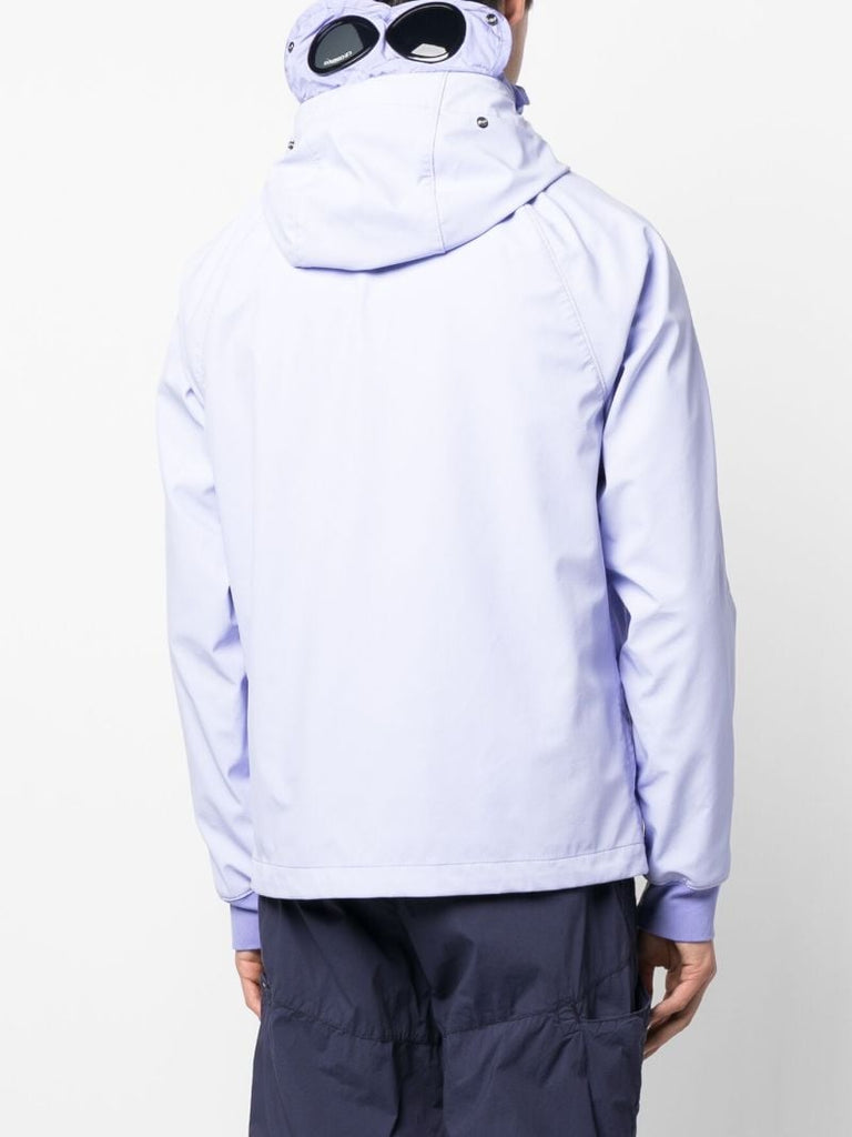 Purple Gd Shell Goggle Hooded Jacket