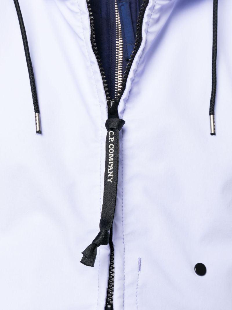 Purple Gd Shell Goggle Hooded Jacket