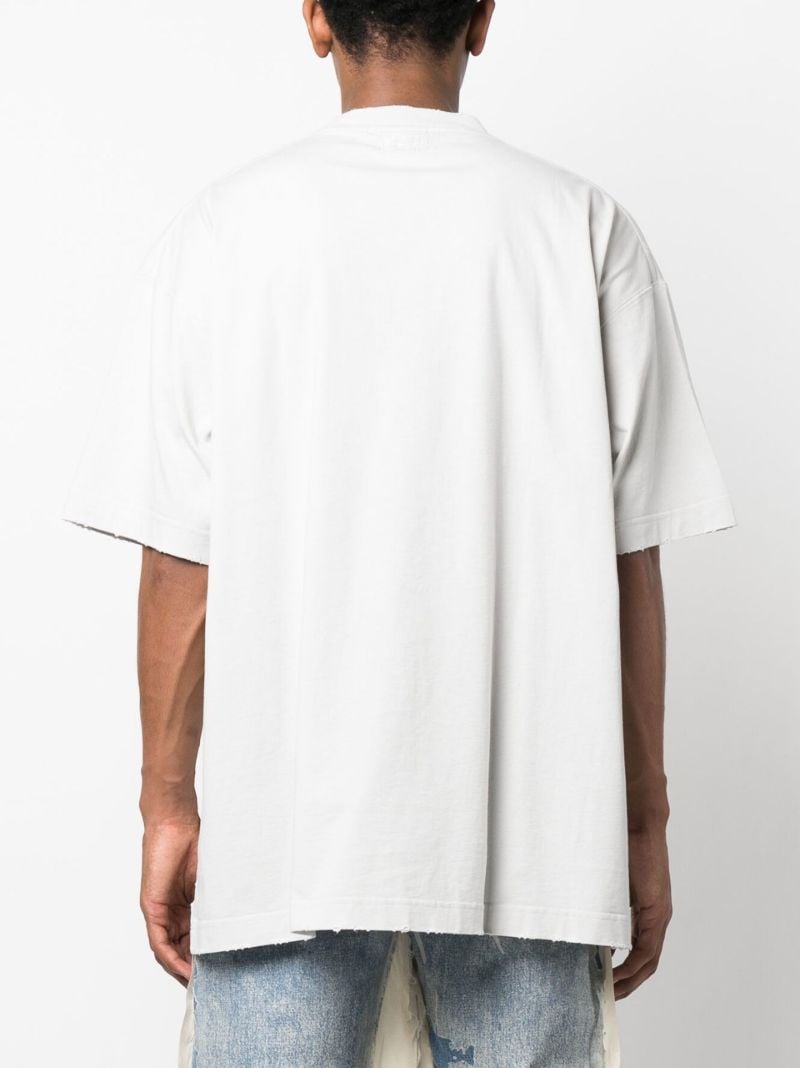 White Afterlife Embroidered T-shirt