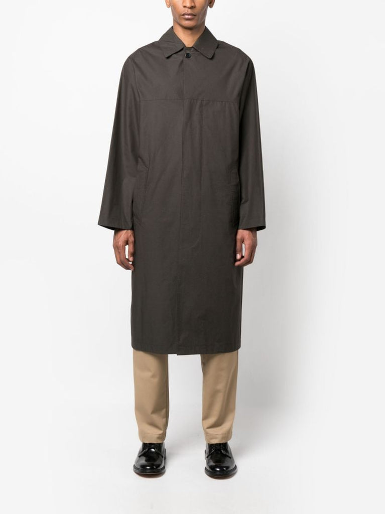 Brown Organic Cotton Parka