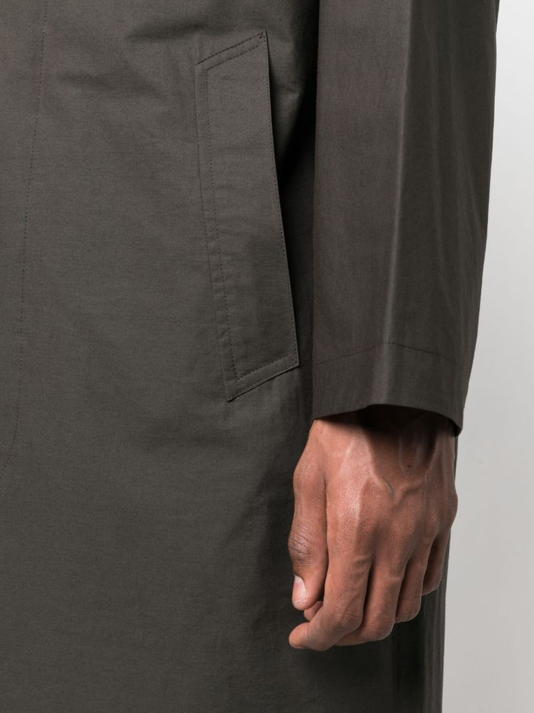 Brown Organic Cotton Parka