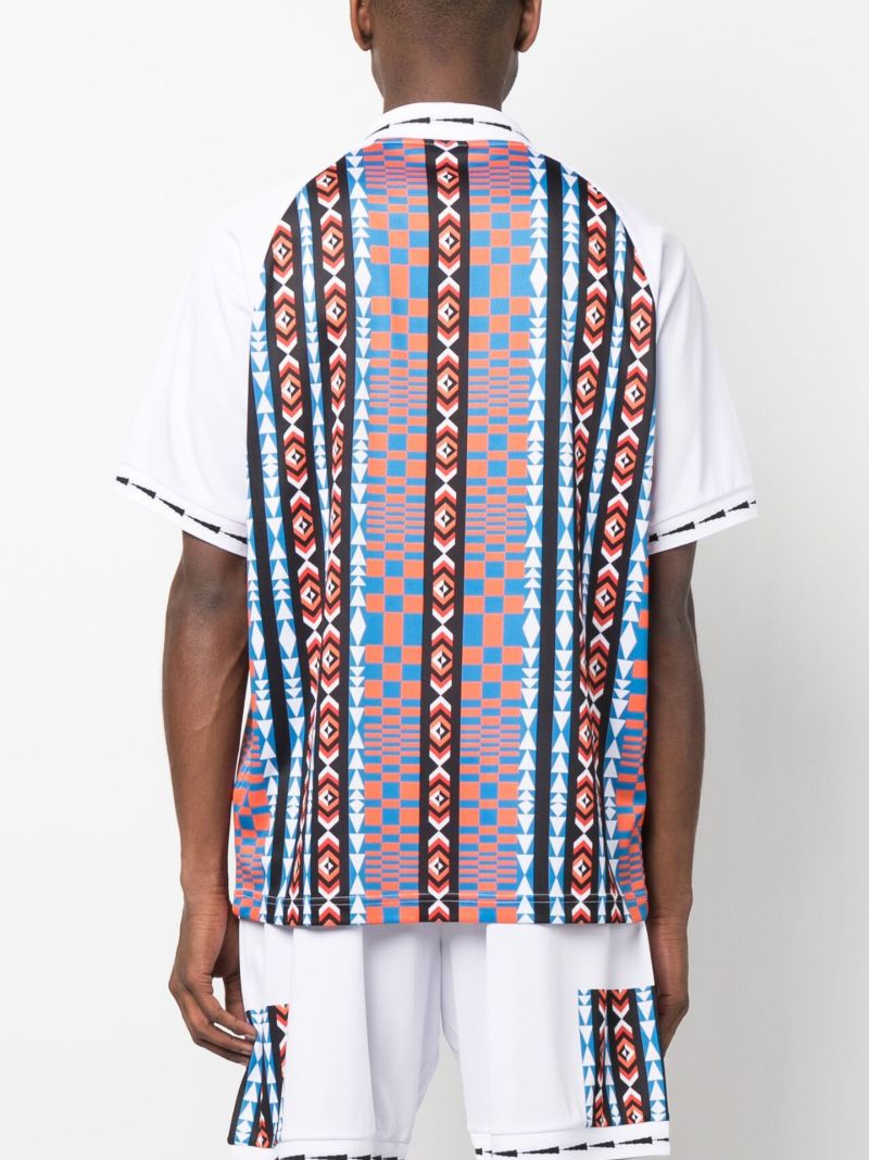 X Kappa Mix-print Polo Shirt