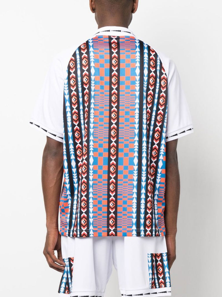 X Kappa Mix-print Polo Shirt