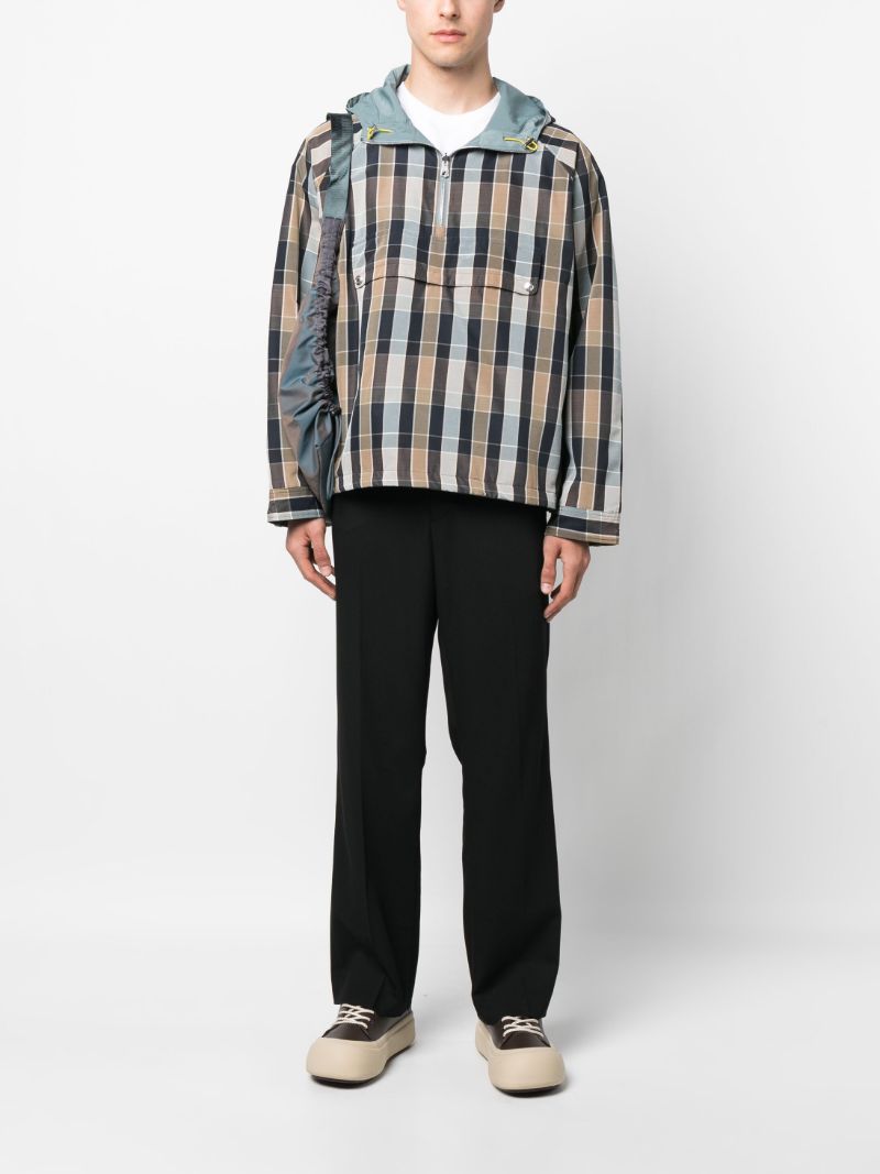 Black Gilles Straight-leg Wool Trousers