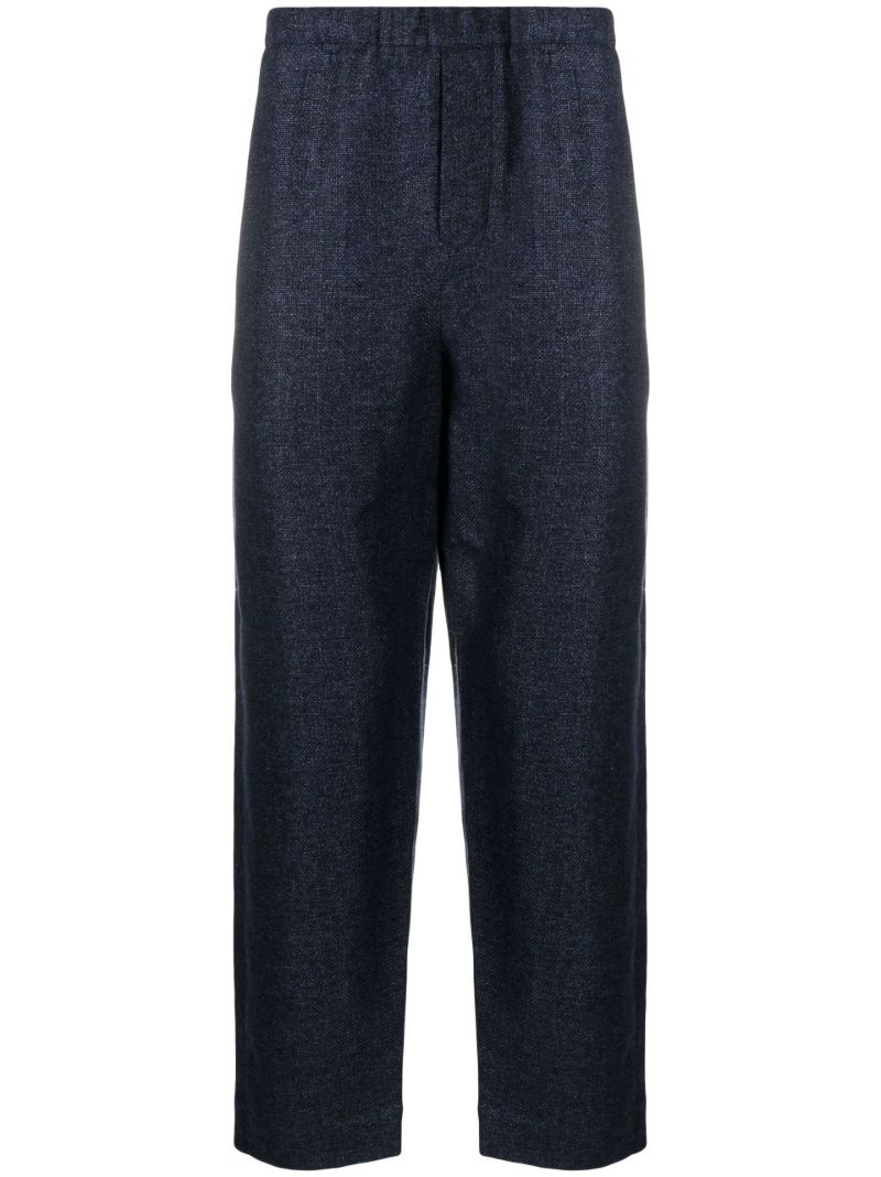 Blue Ed Straight-leg Trousers