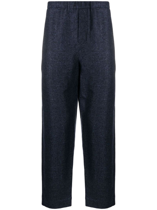 Blue Ed Straight-leg Trousers