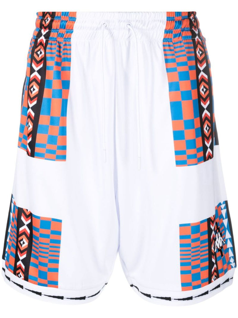 X Kappa White Track Shorts