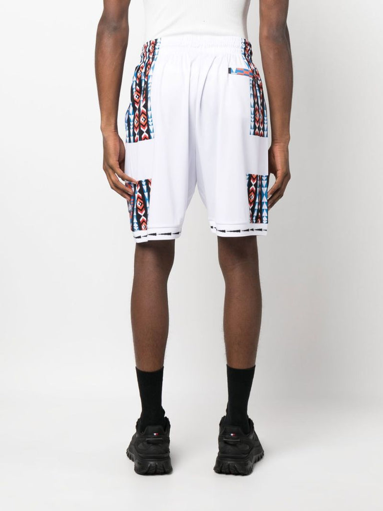 X Kappa White Track Shorts