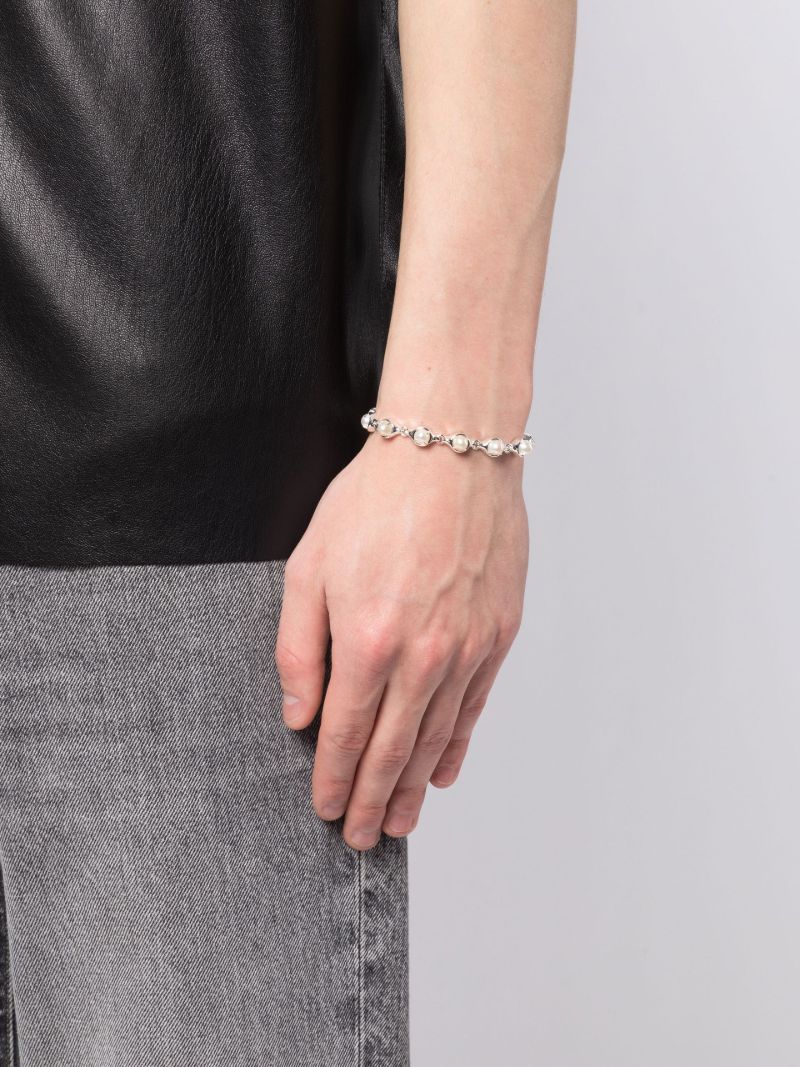 Sterling Silver Noca Pearl Bracelet