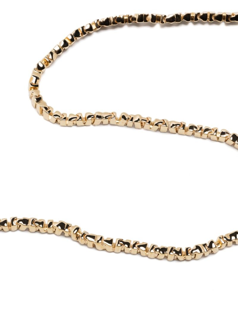 18k Yellow Gold Thin Tennis Bracelet
