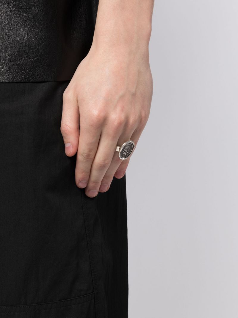 Sterling Silver Open Your Mind Talisman Ring