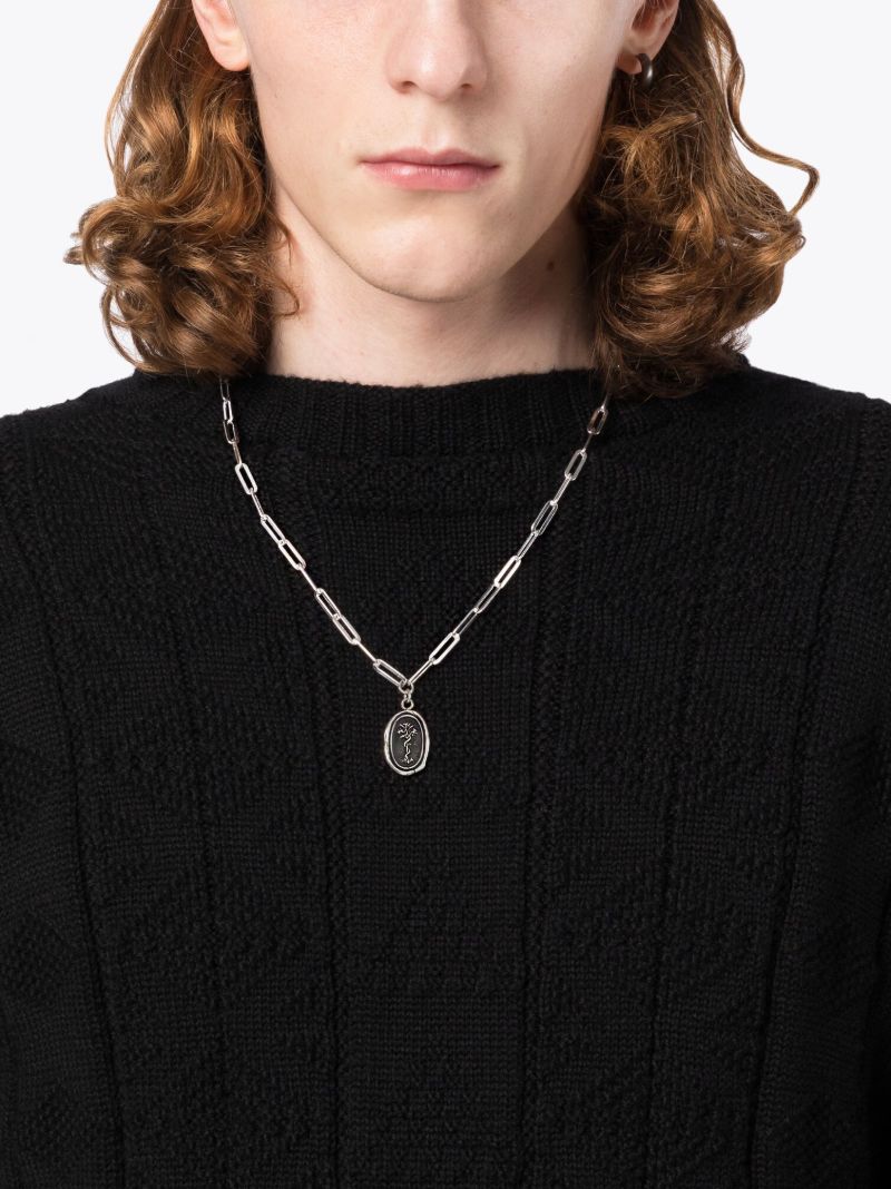 Sterling Silver Heal From Within Talisman Necklace
