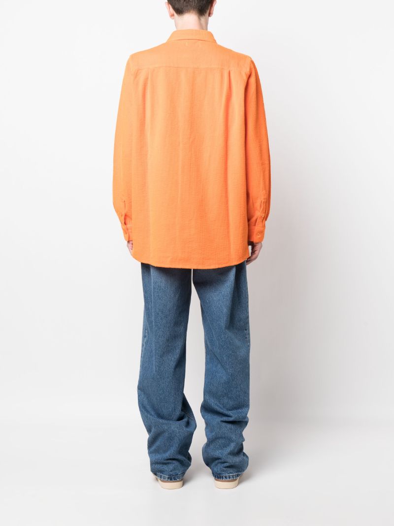 Orange Long Sleeve Shirt