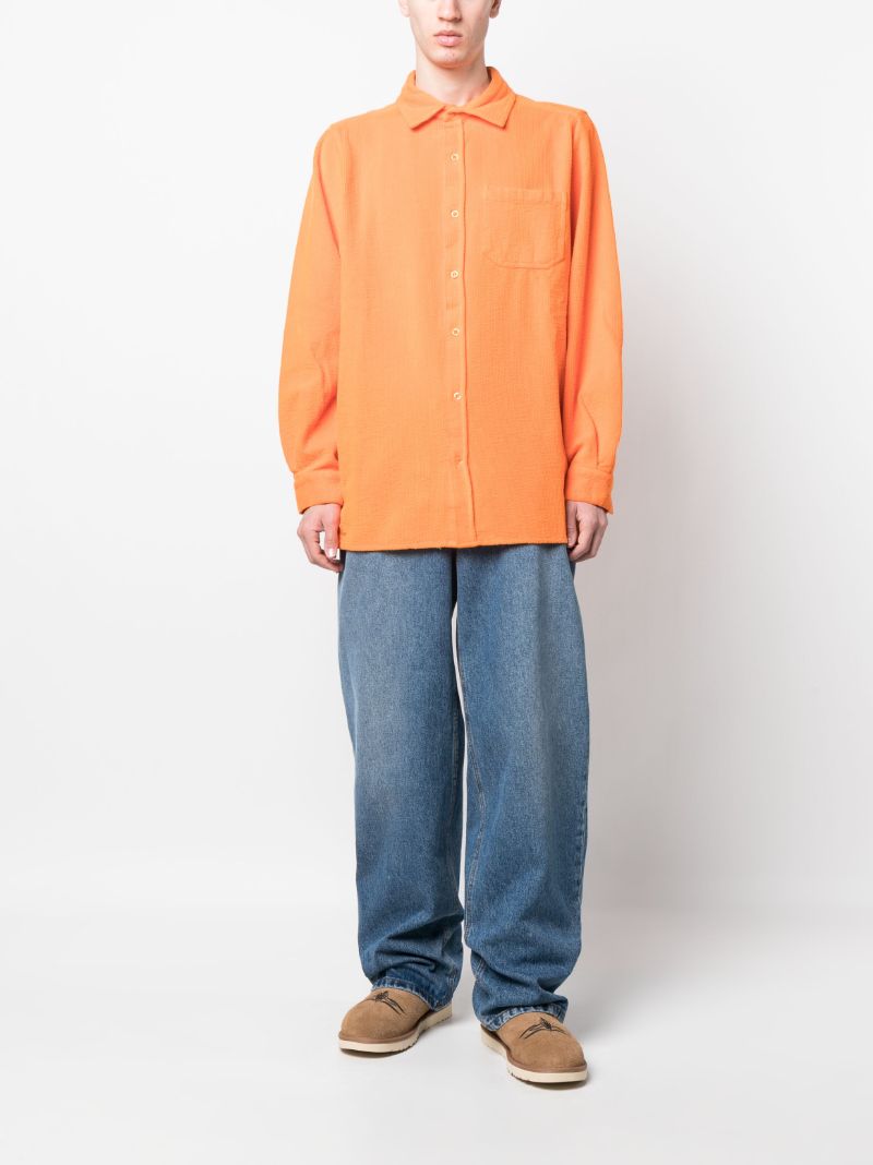 Orange Long Sleeve Shirt