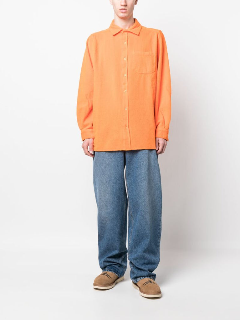 Orange Long Sleeve Shirt