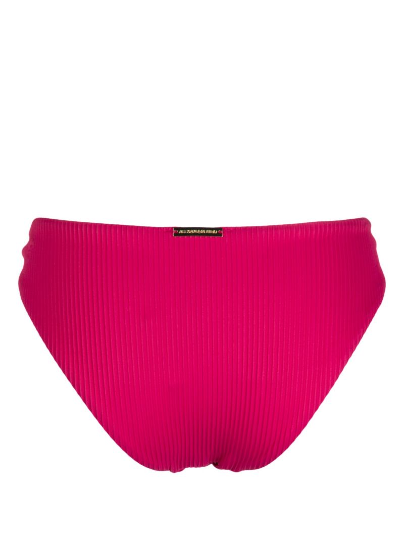 Pink Ring-embellishment PlissÃ_x0083_Â© Bikini Bottoms