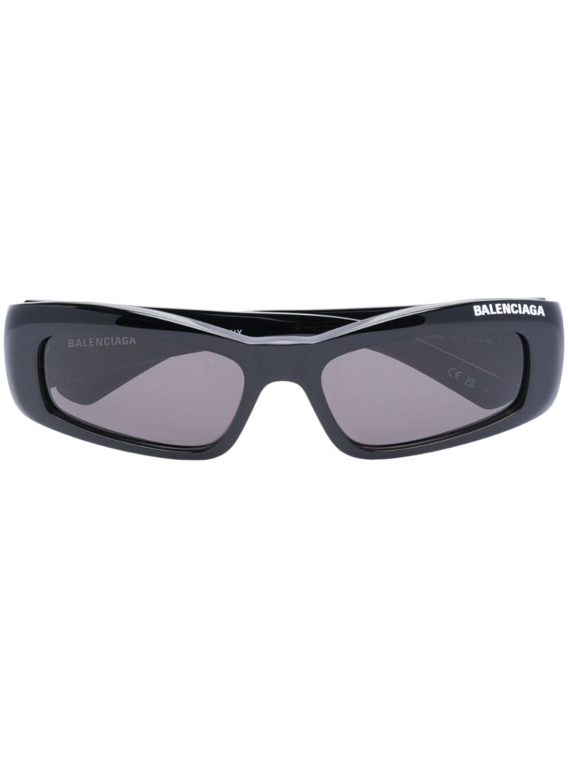 Black Round-frame Sunglasses