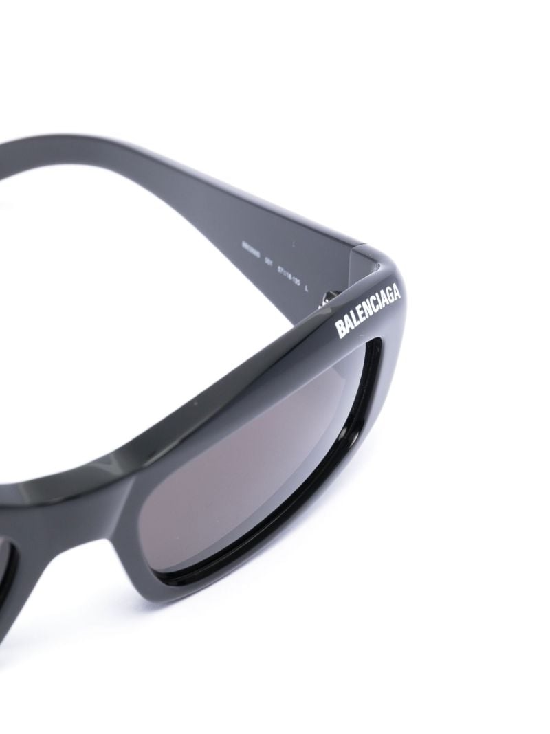 Black Round-frame Sunglasses