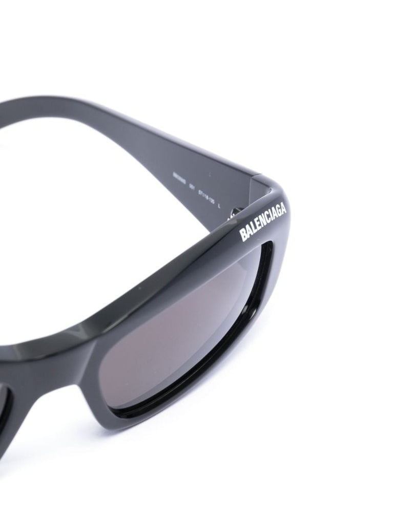 Black Round-frame Sunglasses