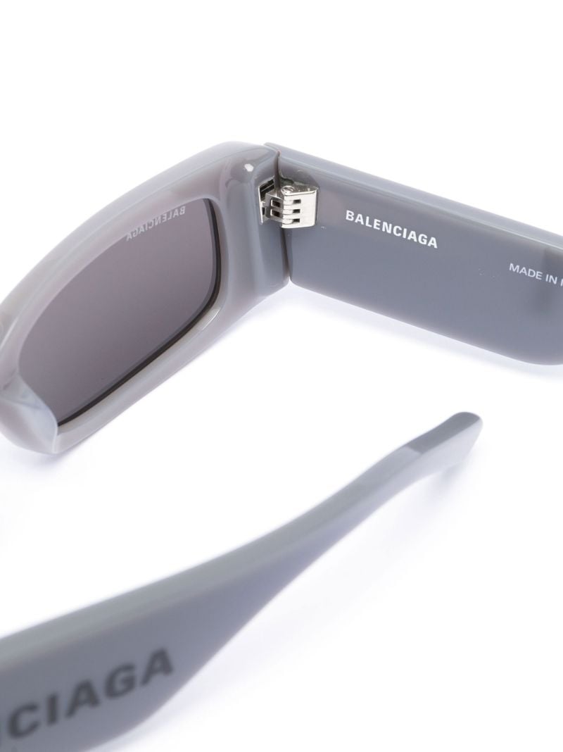 Grey Max Rectangle-frame Sunglasses