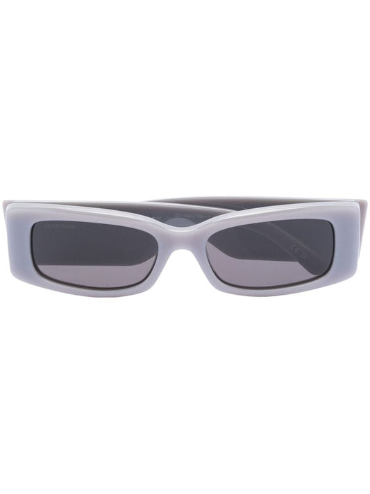 Grey Max Rectangle-frame Sunglasses
