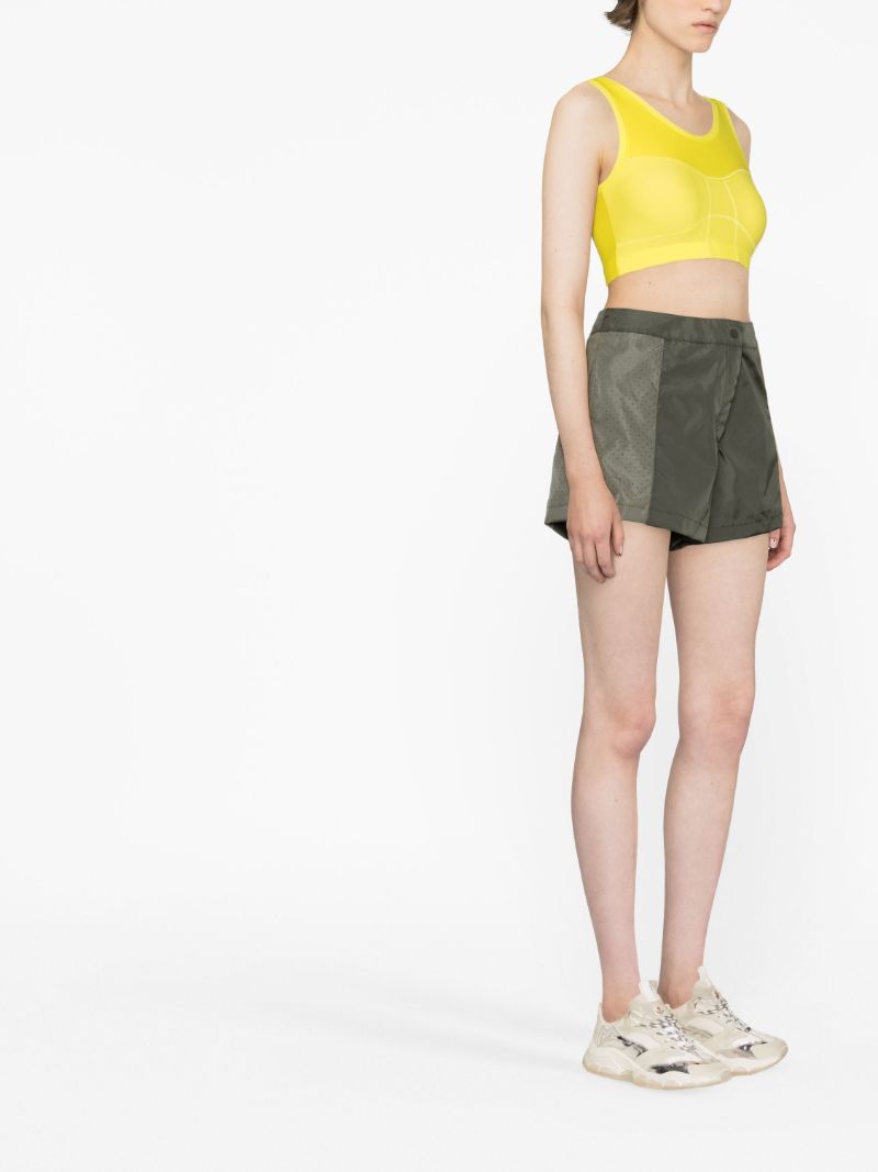 Green Born to Protect Running Shorts