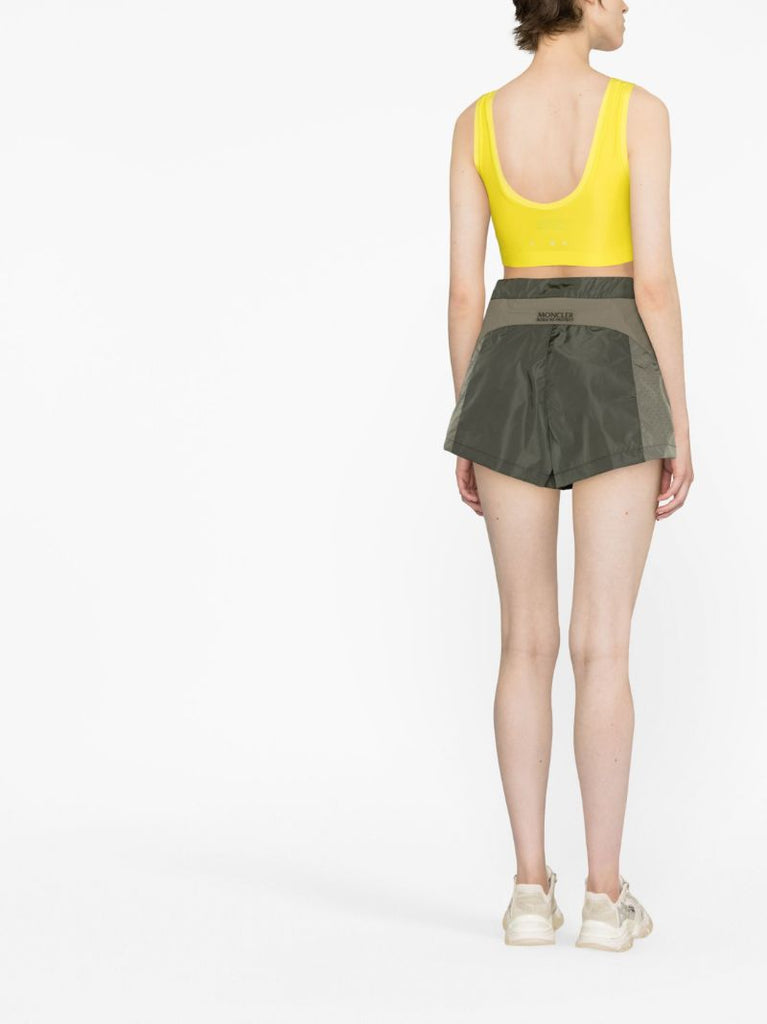 Green Born to Protect Running Shorts
