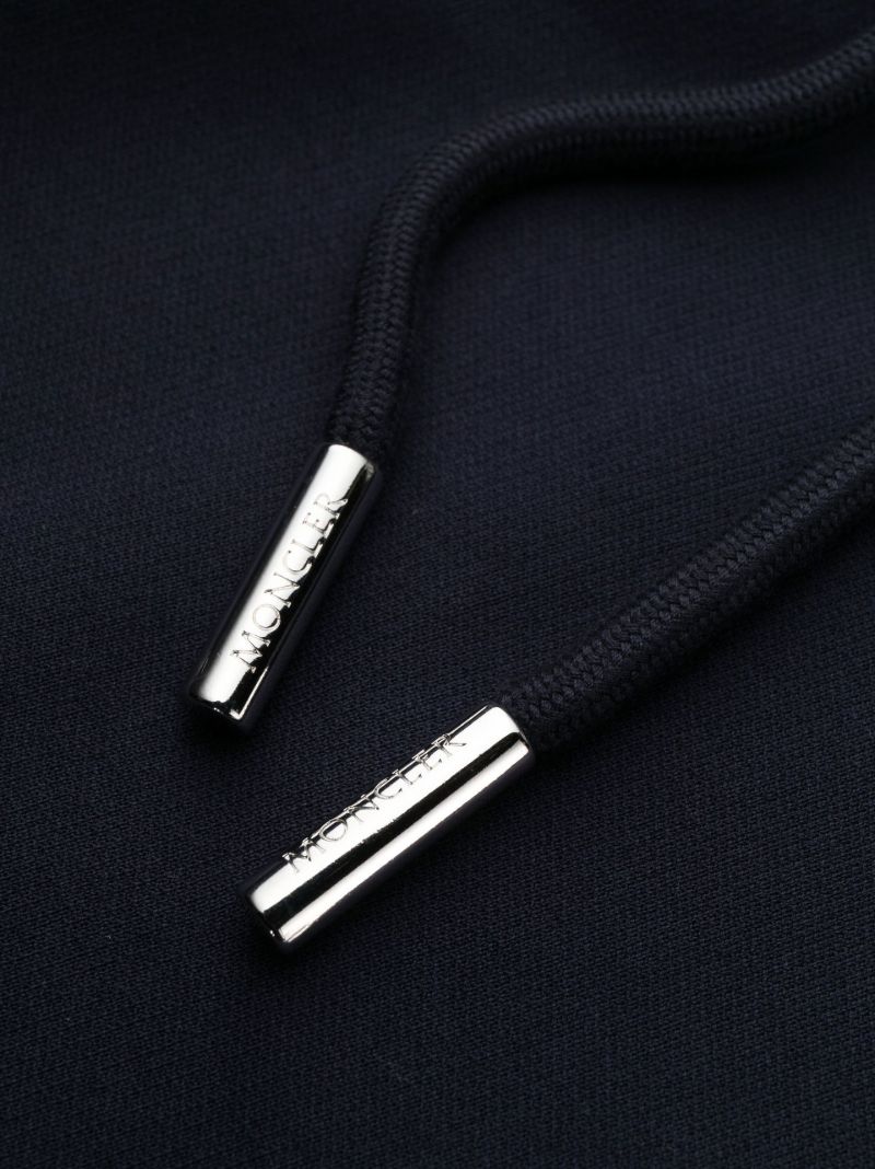 Blue Logo-patch Cotton Track Pants