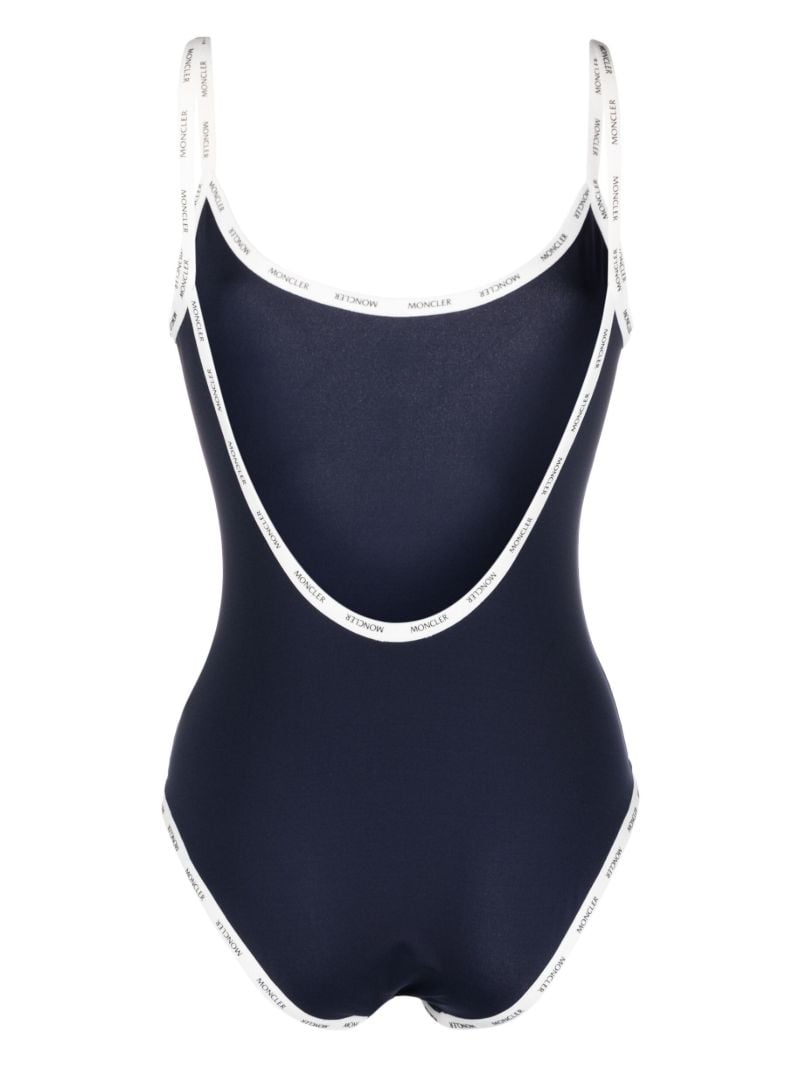 Blue Logo Swimsuit