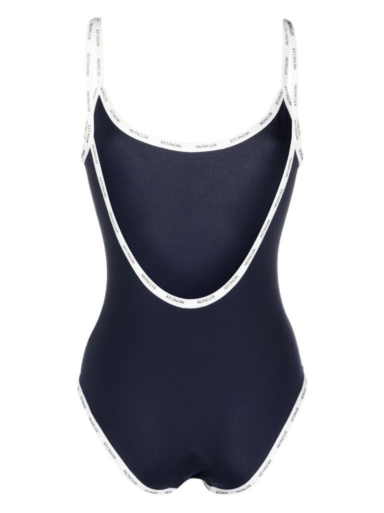Blue Logo Swimsuit