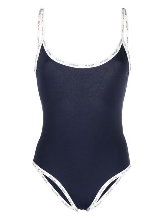 Blue Logo Swimsuit