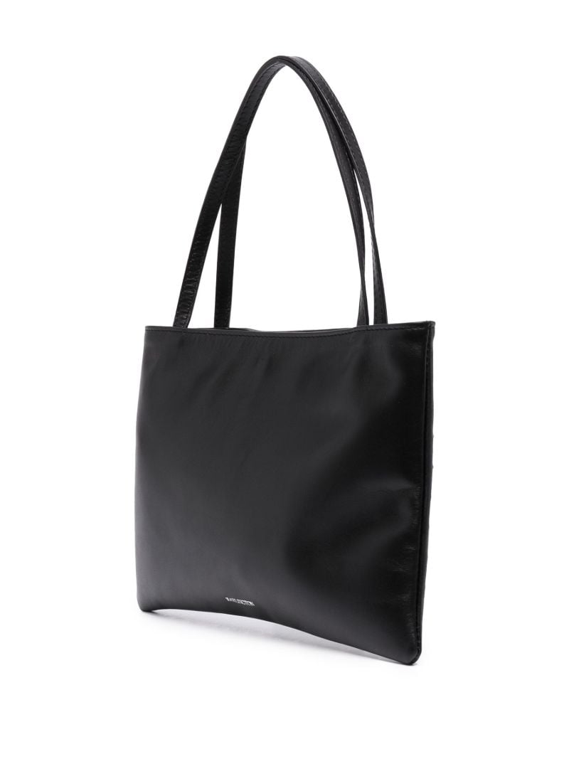 Black Suki Crystal-embellishment Leather Tote Bag