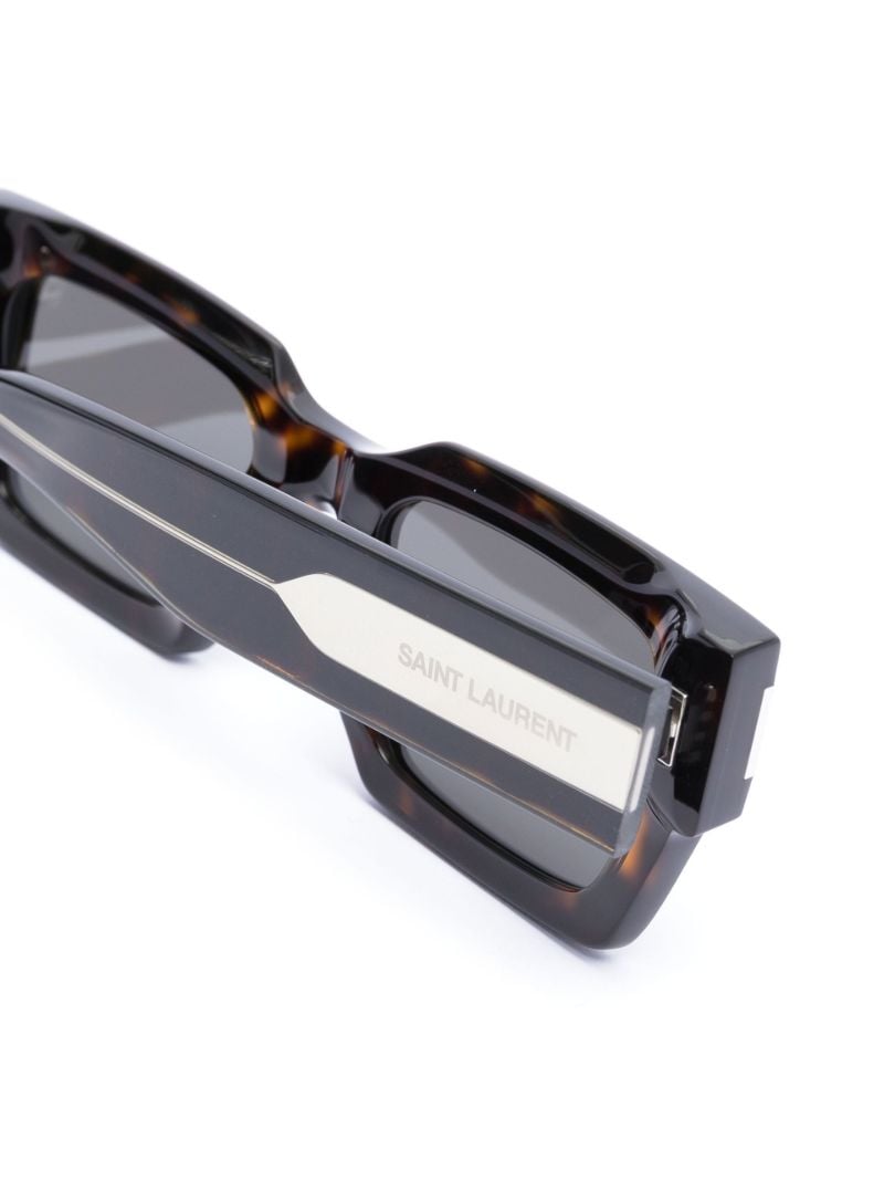 Brown Core Tortoiseshell Square Sunglasses