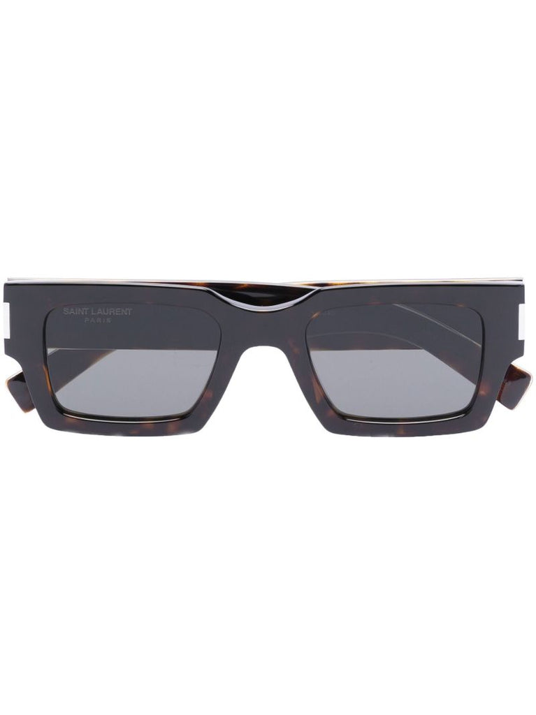 Brown Core Tortoiseshell Square Sunglasses