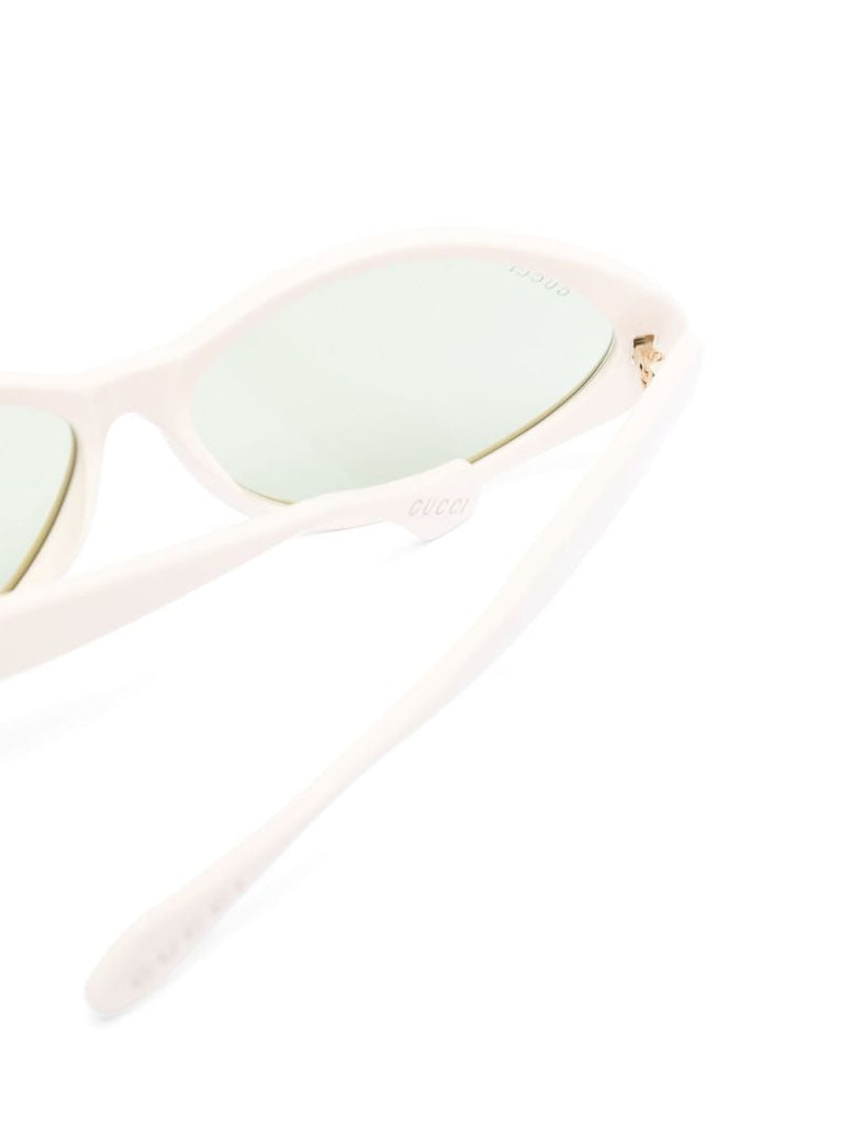 White Cat Eye Sunglasses
