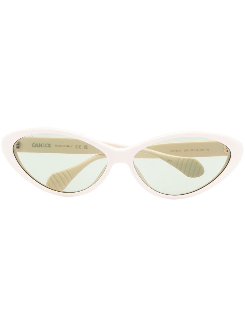 White Cat Eye Sunglasses