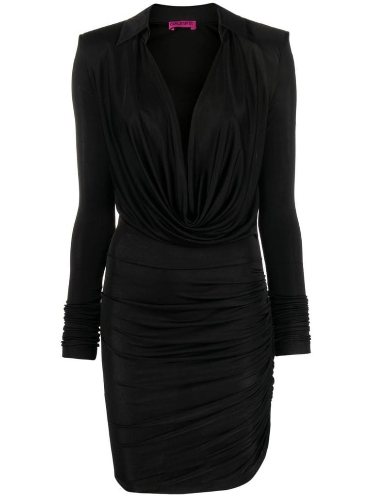 Black Utena Mini Dress