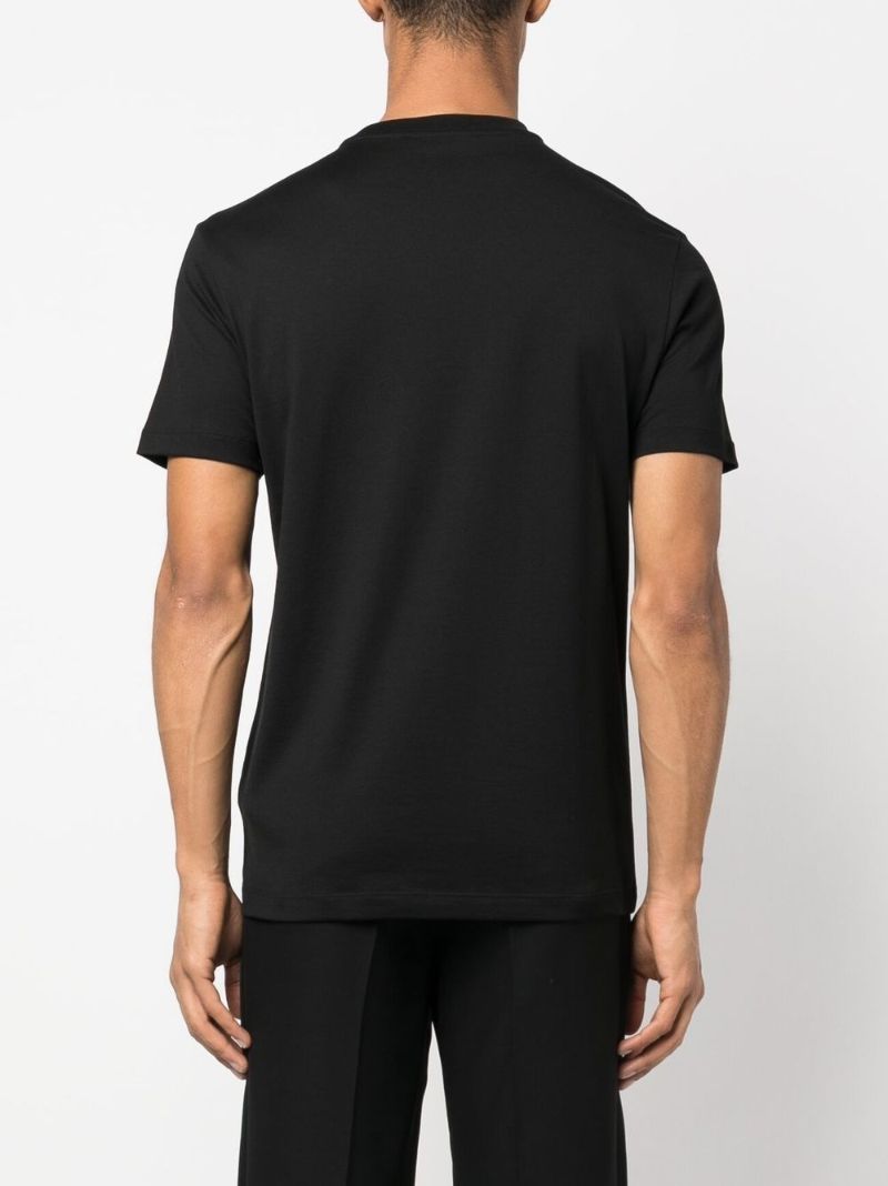 Black Medusa Embroidered T-shirt