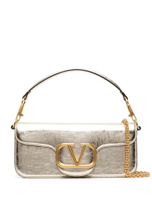 Gold LocÃ_x0083_Â² Leather Shoulder Bag
