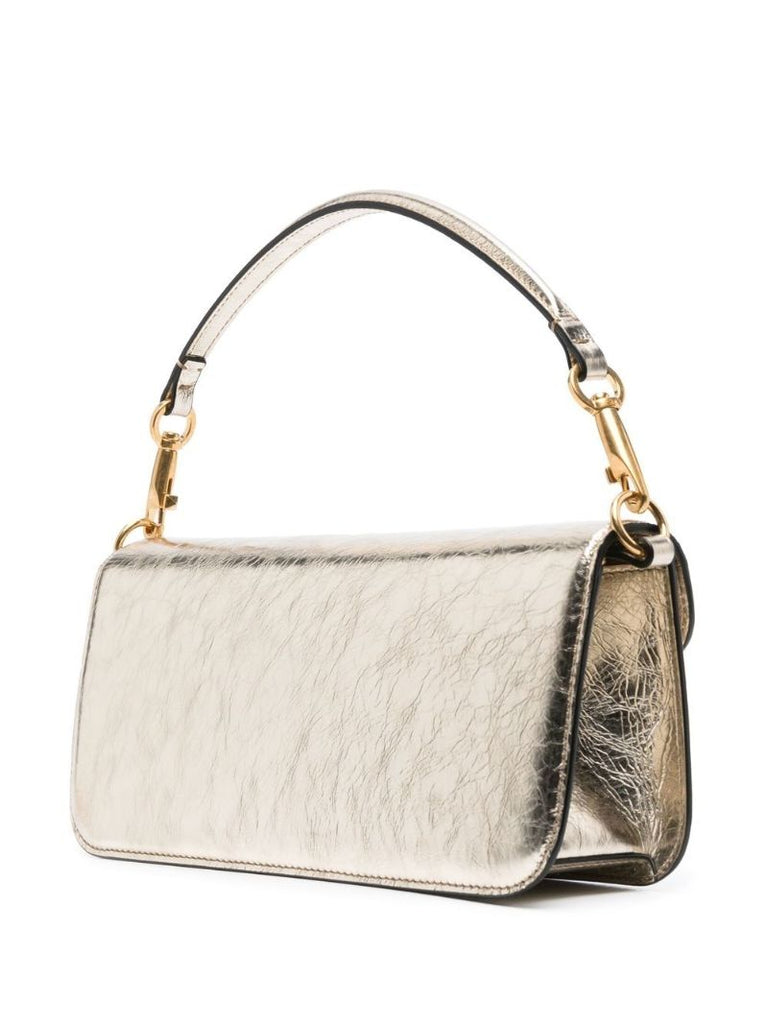 Gold LocÃ_x0083_Â² Leather Shoulder Bag